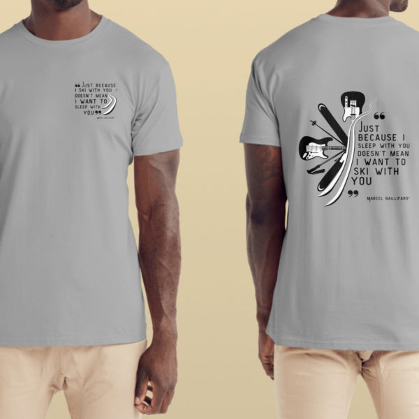 t-shirt ski suisse switzerland marcel baillifard